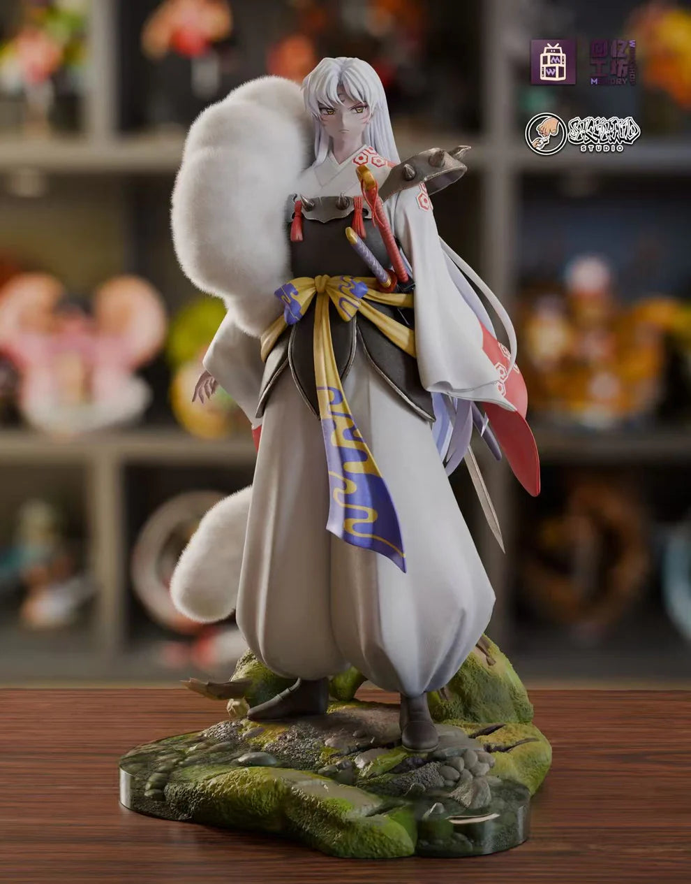 Memory Workshop Studio x Showhand Studio Sesshomaru Resin Statue