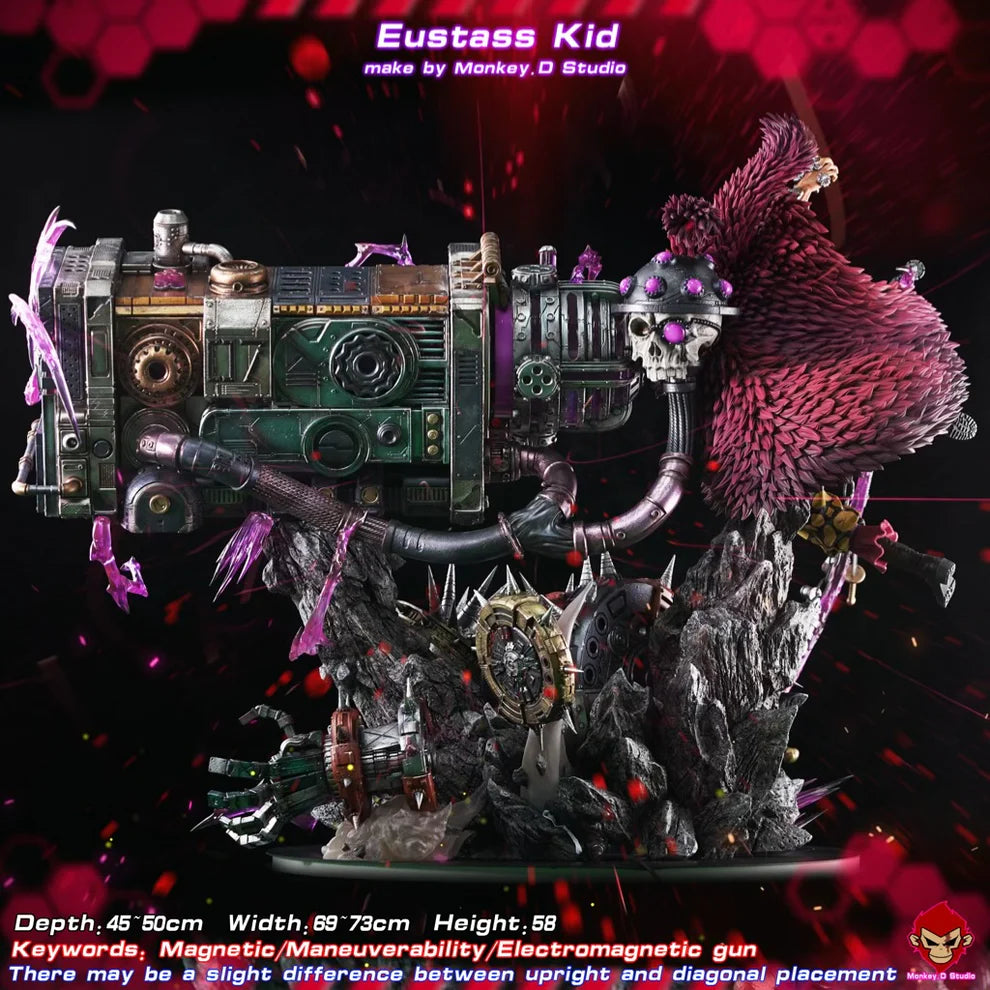 Monkey D Studio Eustass Kid Resin Statue