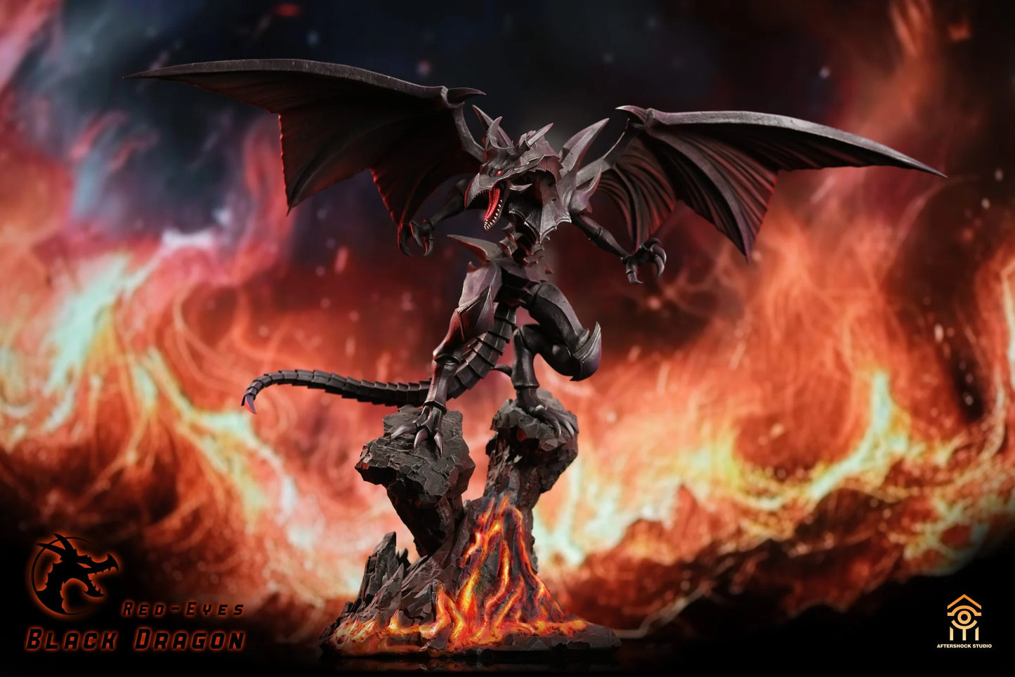 Aftershock - Blue-Eyes White Dragon and Red-Eyes Black Dragon