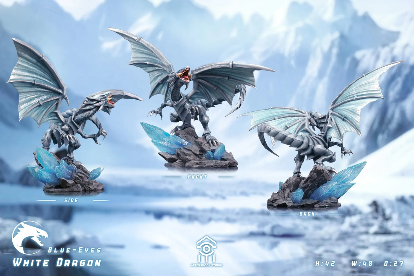 Aftershock - Blue-Eyes White Dragon and Red-Eyes Black Dragon
