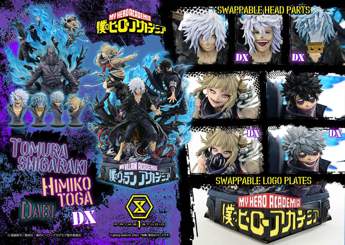 Prime 1 - Shigaraki, Dabi and Himiko Toga