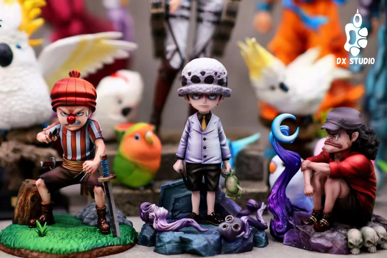 DX - Kid Buggy, Trafalgar Law and Blackbeard