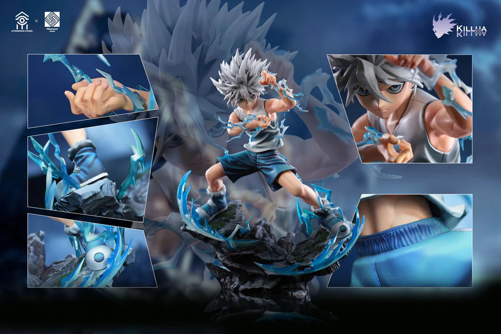 Aftershock Studio x Fibonacci Studio Killua Zoldyck x Gon Freecss Resin Statue