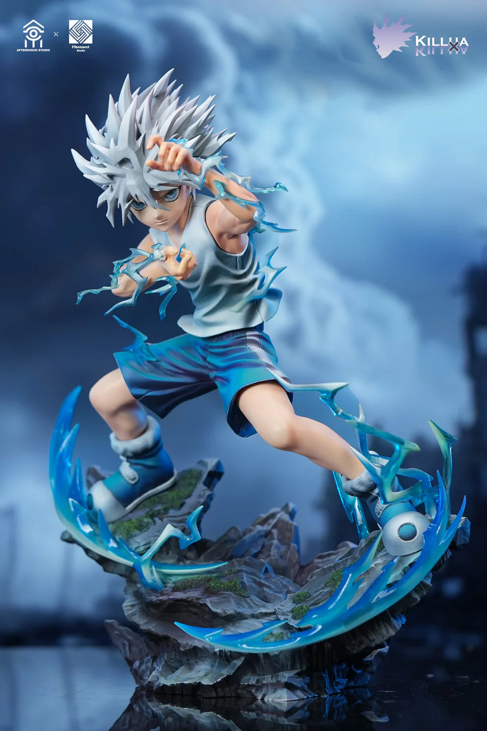 Aftershock Studio x Fibonacci Studio Killua Zoldyck x Gon Freecss Resin Statue