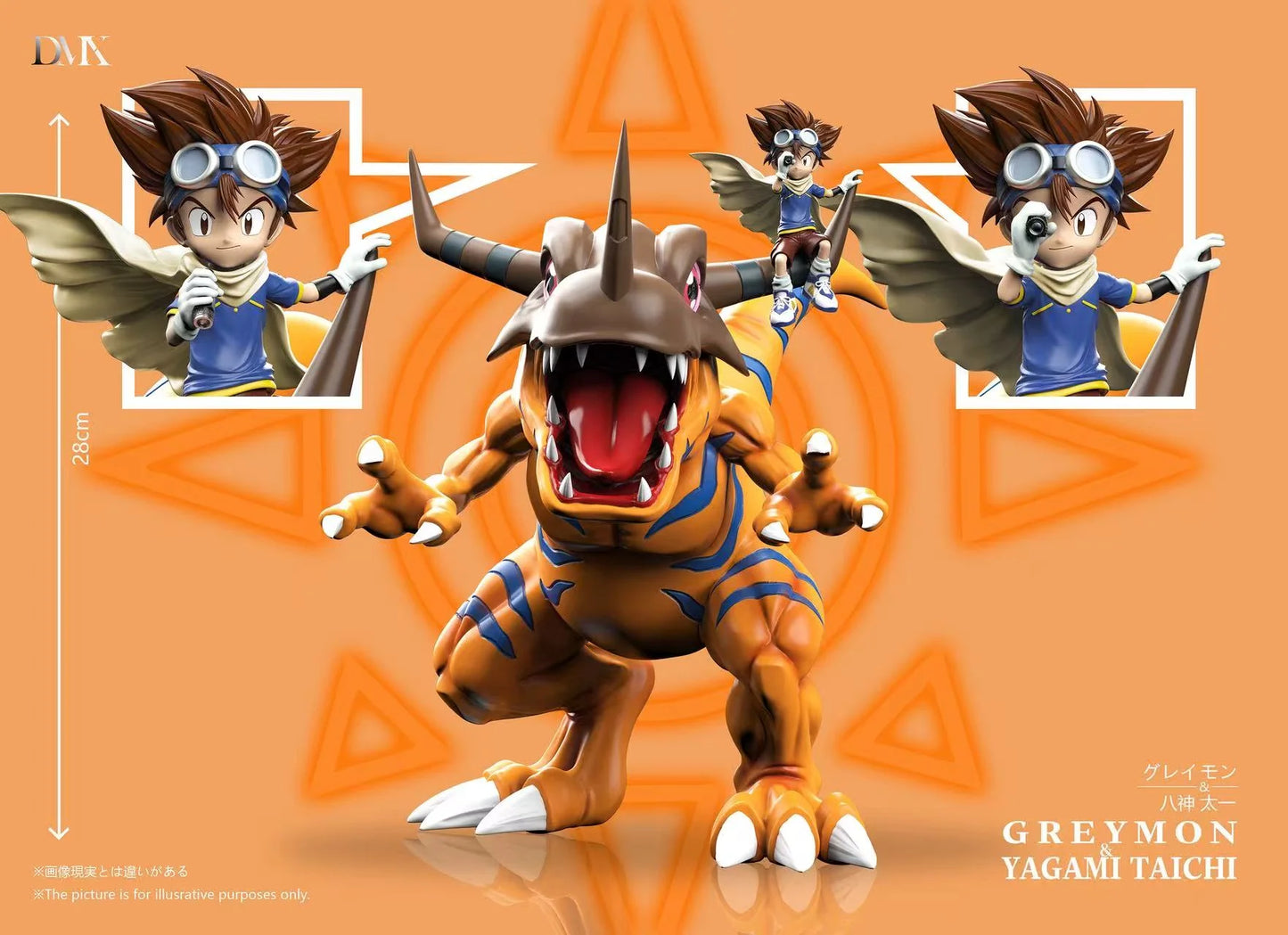 DMX - Greymon and Yagami Taichi