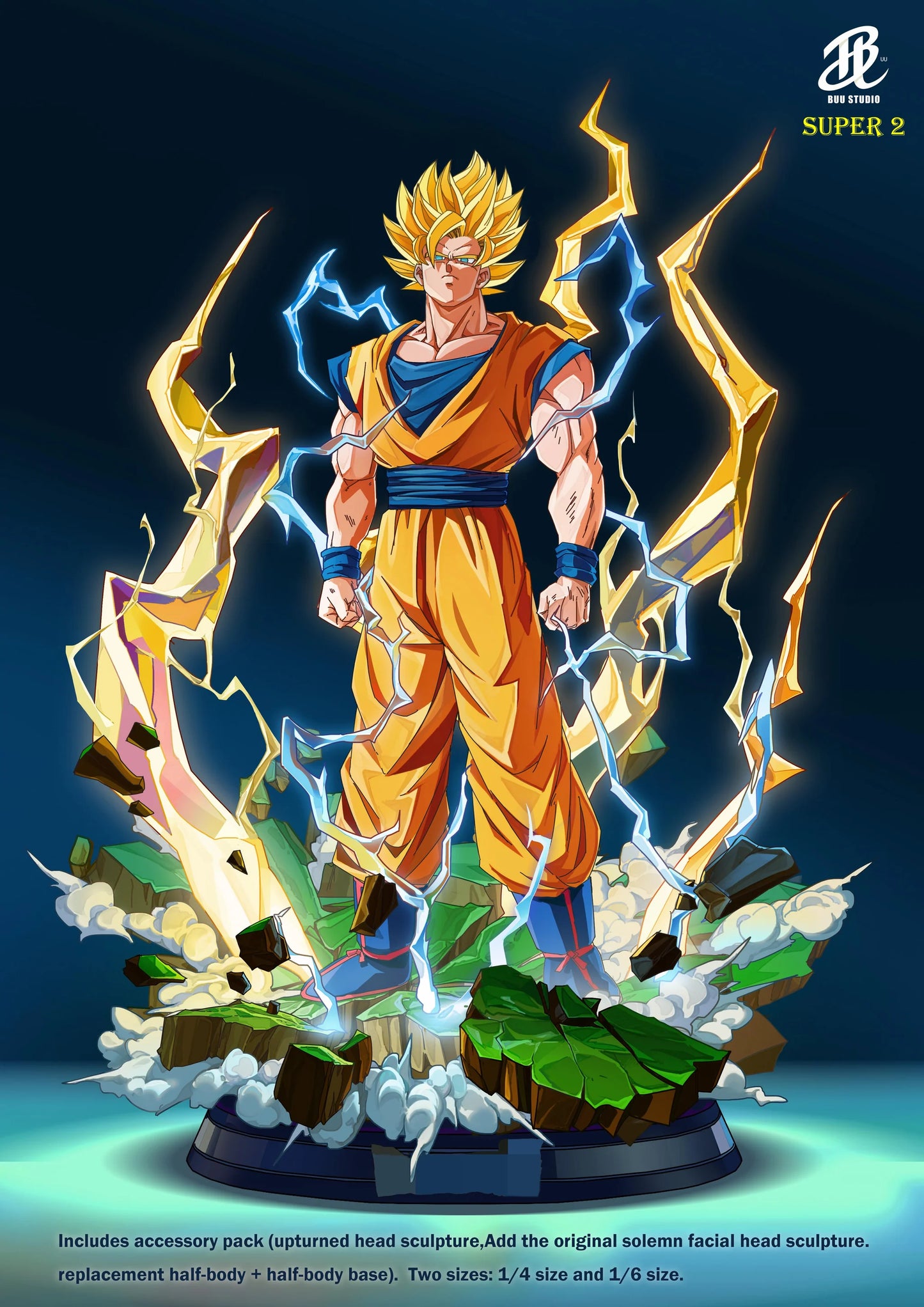 Buu - SSJ2 Goku