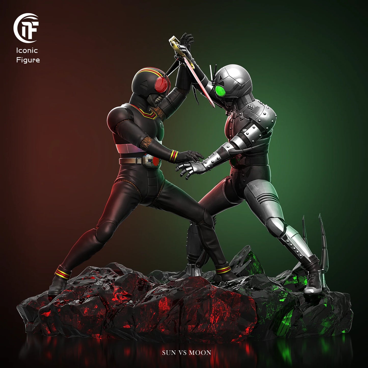Iconic Figure - Kamen Rider Black Sun vs Shadow Moon