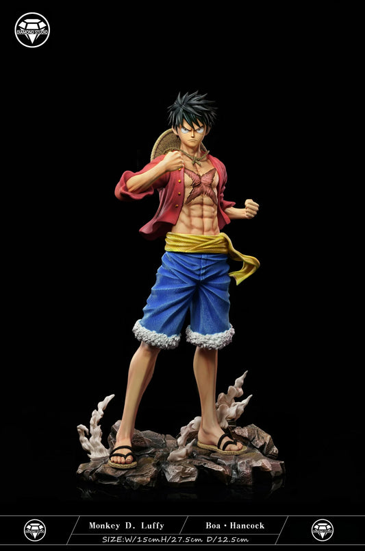 Diamond - luffy and boa hancok