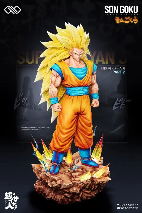 Dragon Ball Infinite Studio Goku SS3 Resin Statue