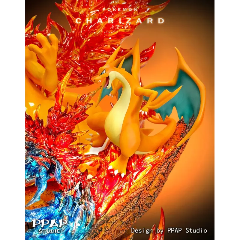 PPAP Studio Charizard Family Resin Statue