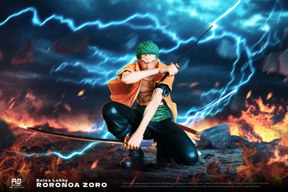 AO Studio Enies Lobby Roronoa Zoro Resin Statue