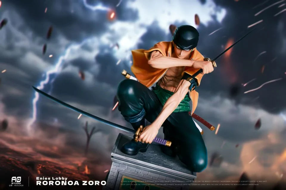 AO Studio Enies Lobby Roronoa Zoro Resin Statue