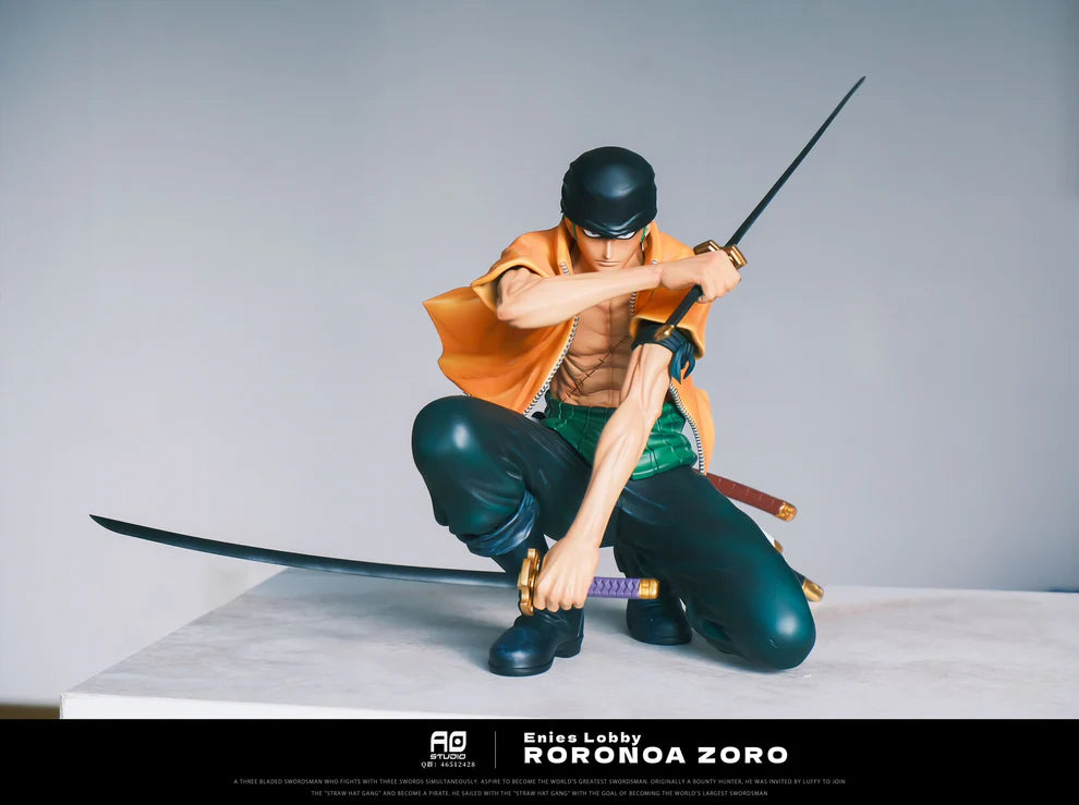 AO Studio Enies Lobby Roronoa Zoro Resin Statue