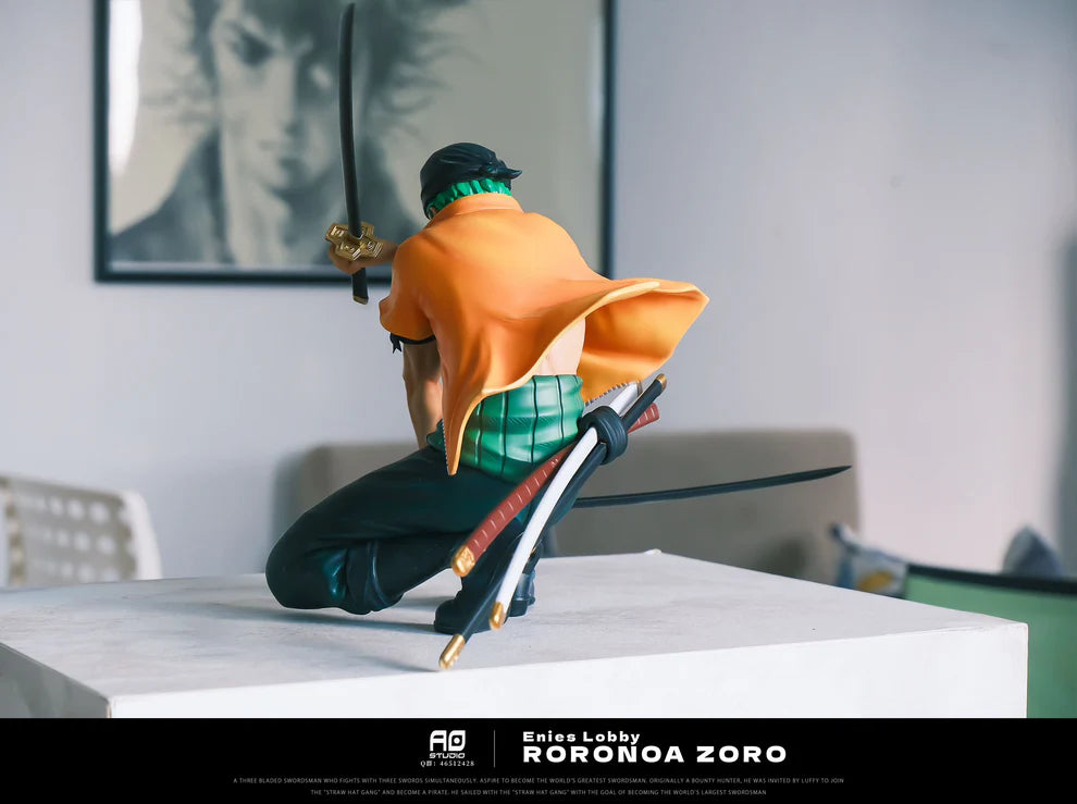 AO Studio Enies Lobby Roronoa Zoro Resin Statue