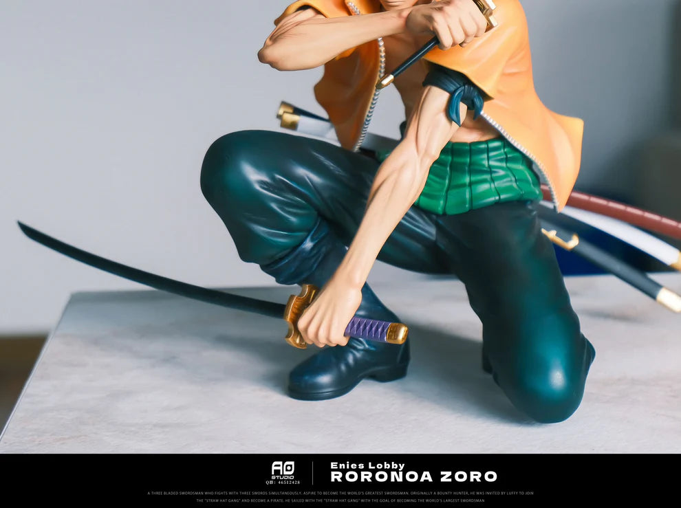 AO Studio Enies Lobby Roronoa Zoro Resin Statue