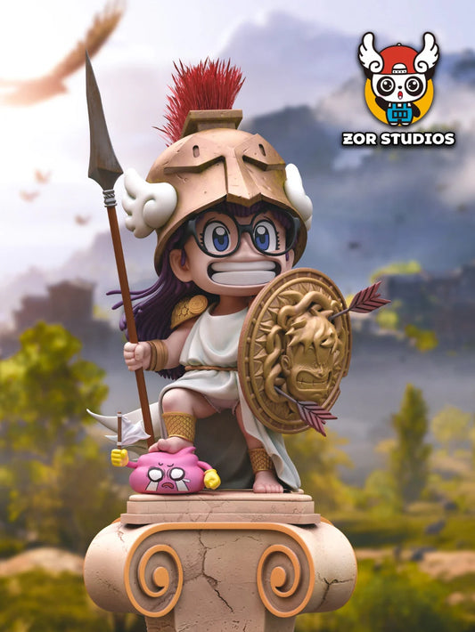 Zor Studio Athena Arale Greece Resin Statue