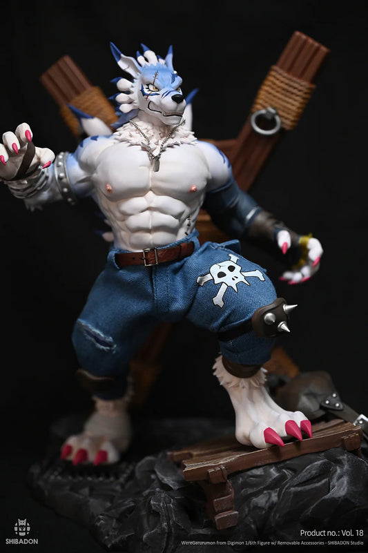 Shibadon - Garurumon