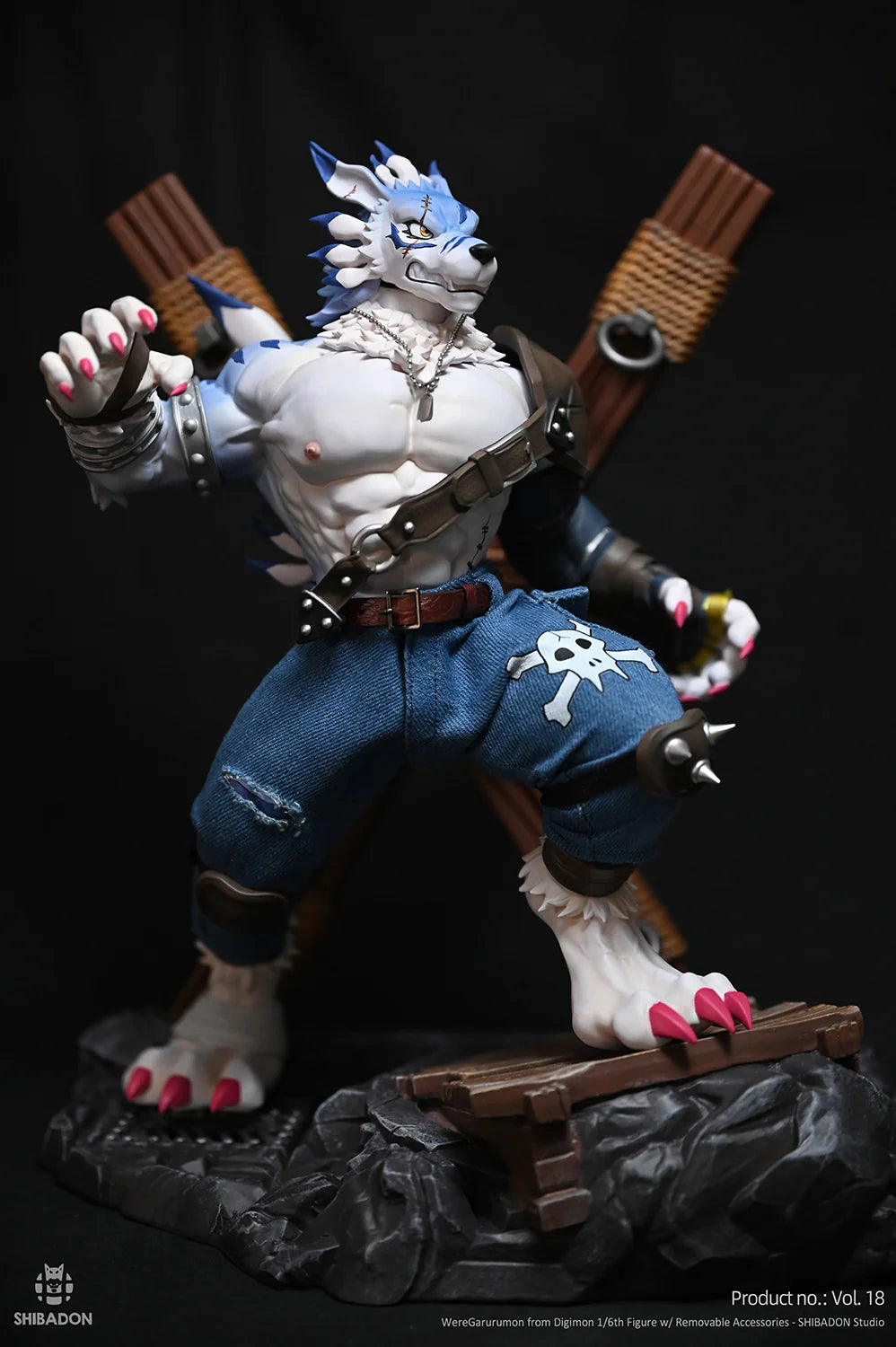 Shibadon - Garurumon