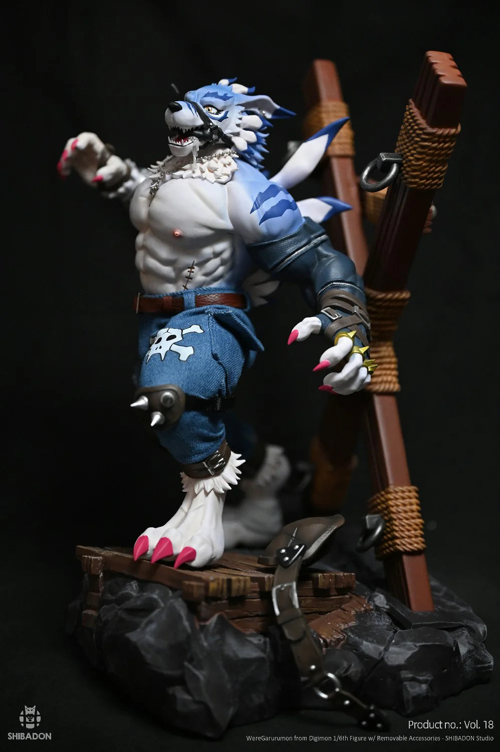 Shibadon - Garurumon