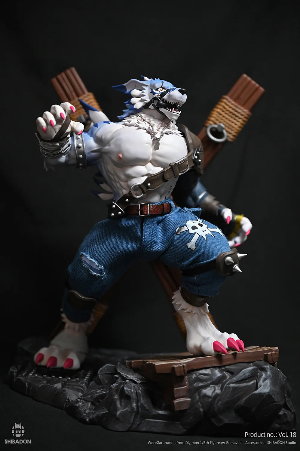 Shibadon - Garurumon