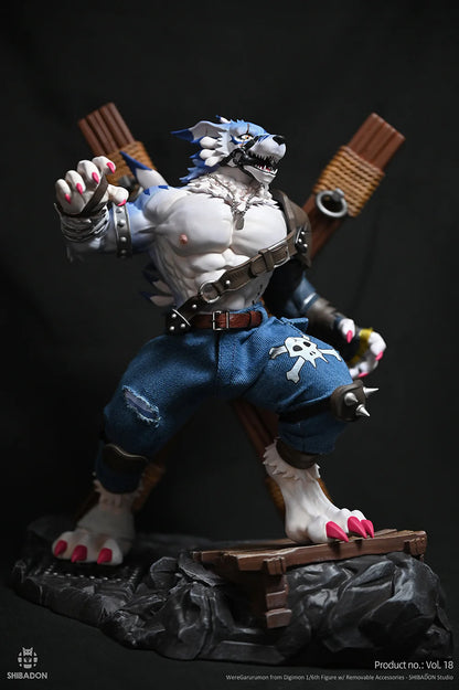 Shibadon - Garurumon