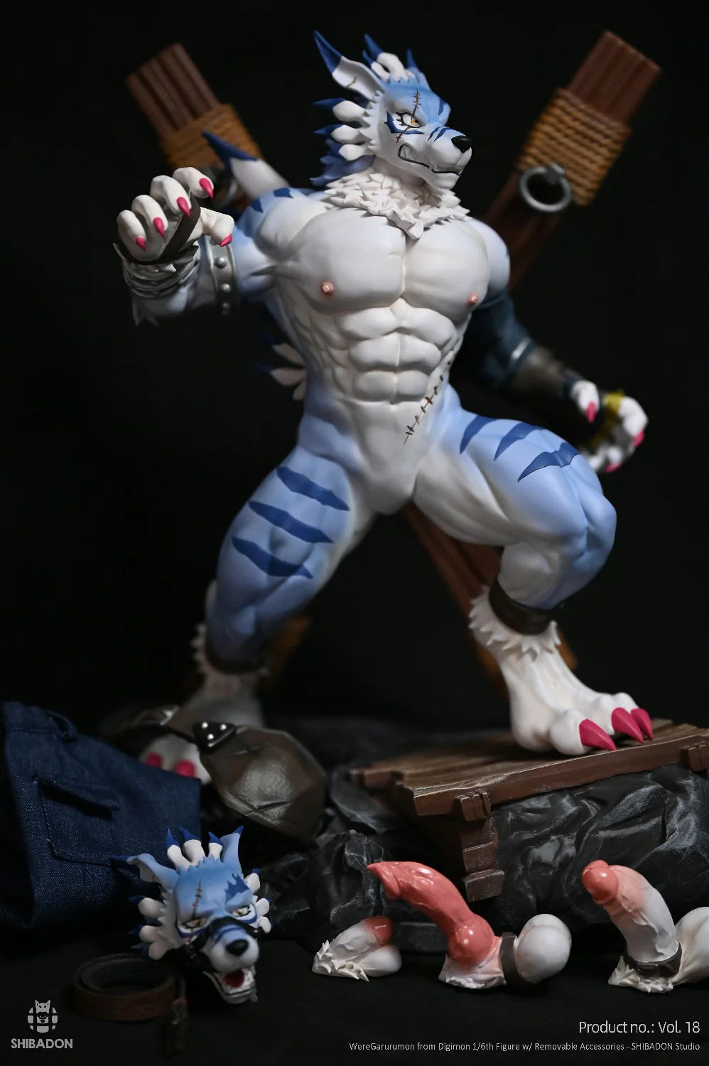 Shibadon - Garurumon