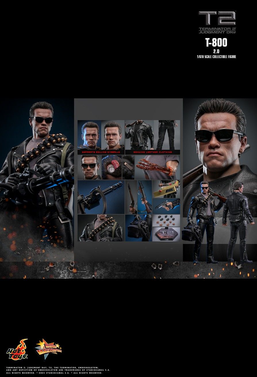 Terminator 2 Hot Toys Judgment Day T 800 2.0