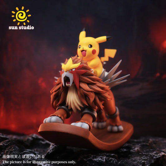 Sun - Pikachu and Entei