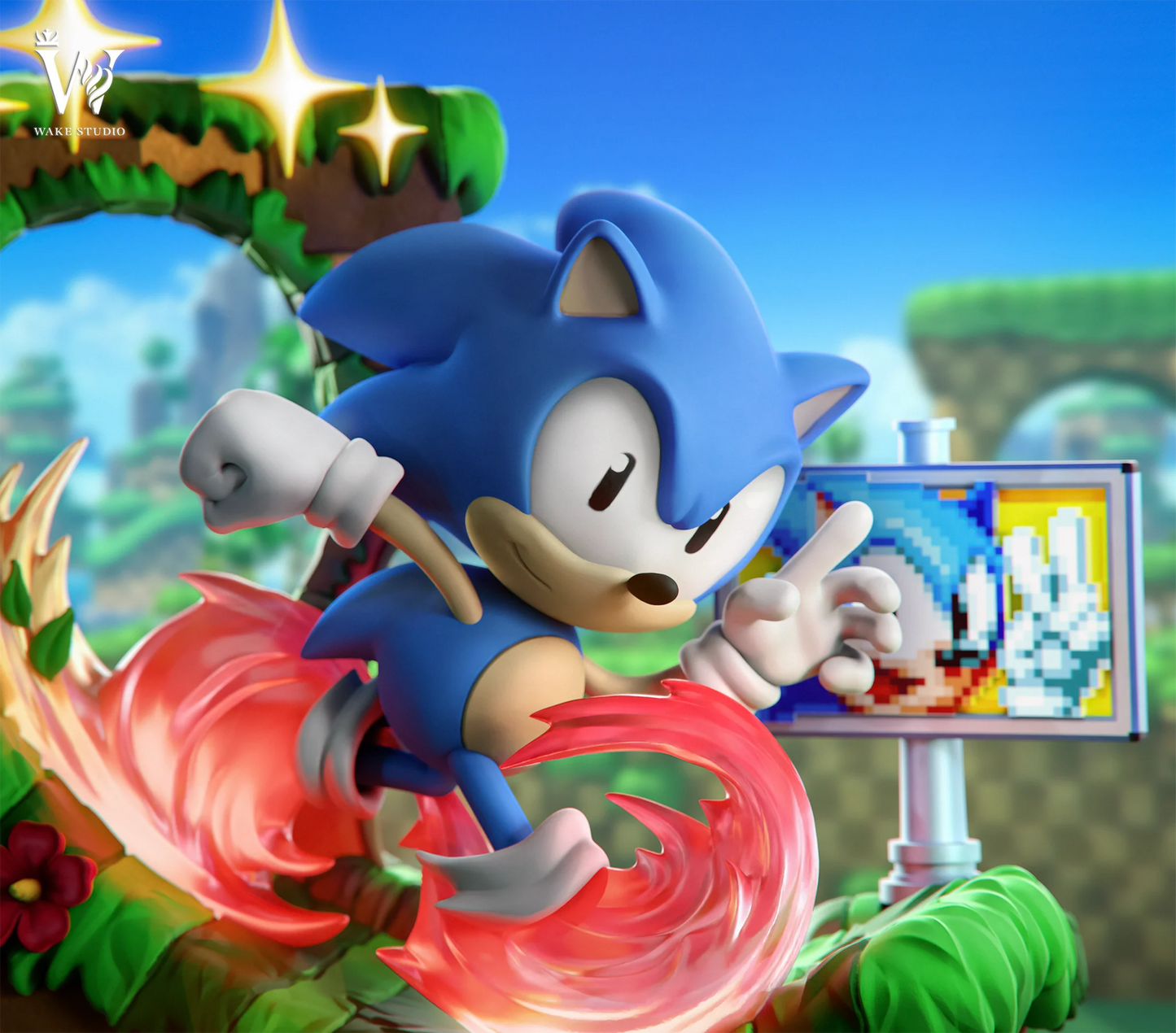 Wake - Sonic the Hedgehog