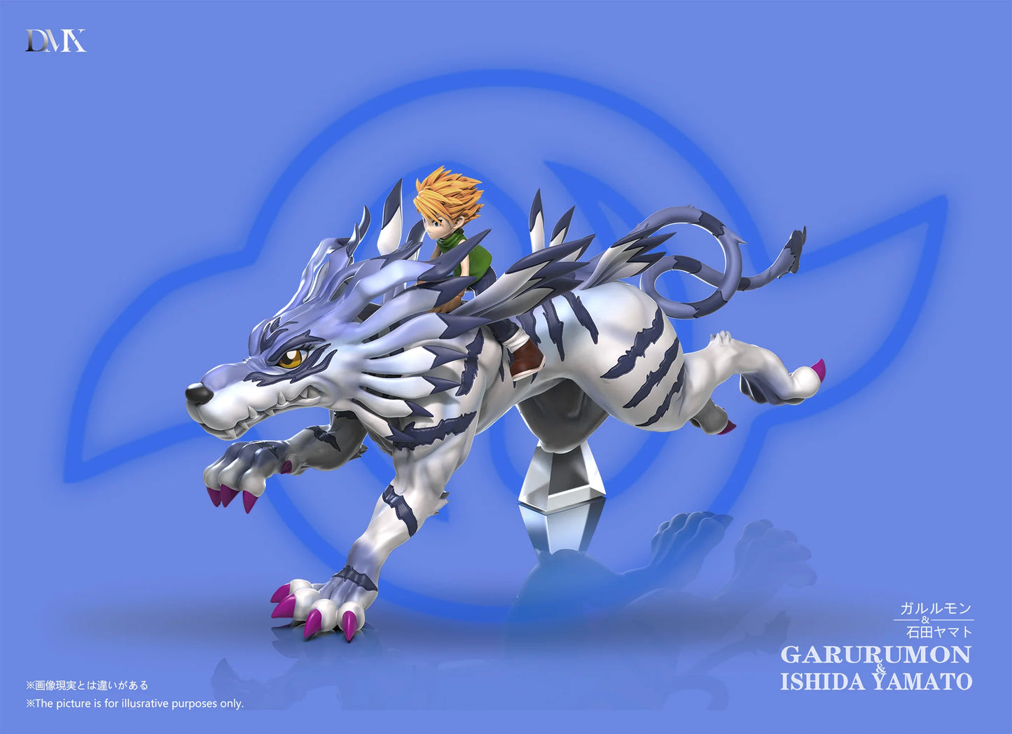 DMX - Garurumon and Ishida Yamato