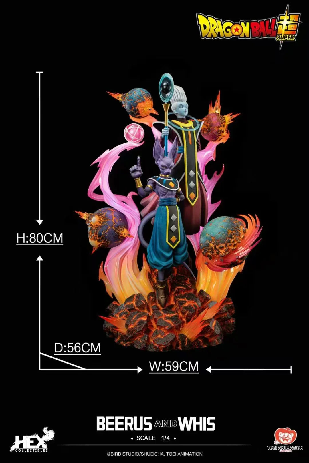 HEX x Pickstar - Beerus and Whis