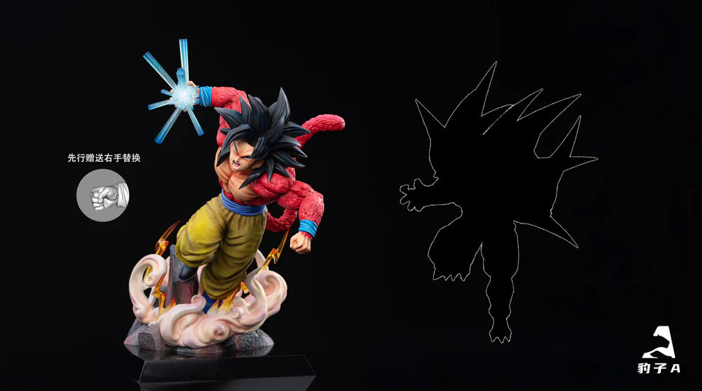 Bao Zi A Studio SS4 Son Goku Resin Statue