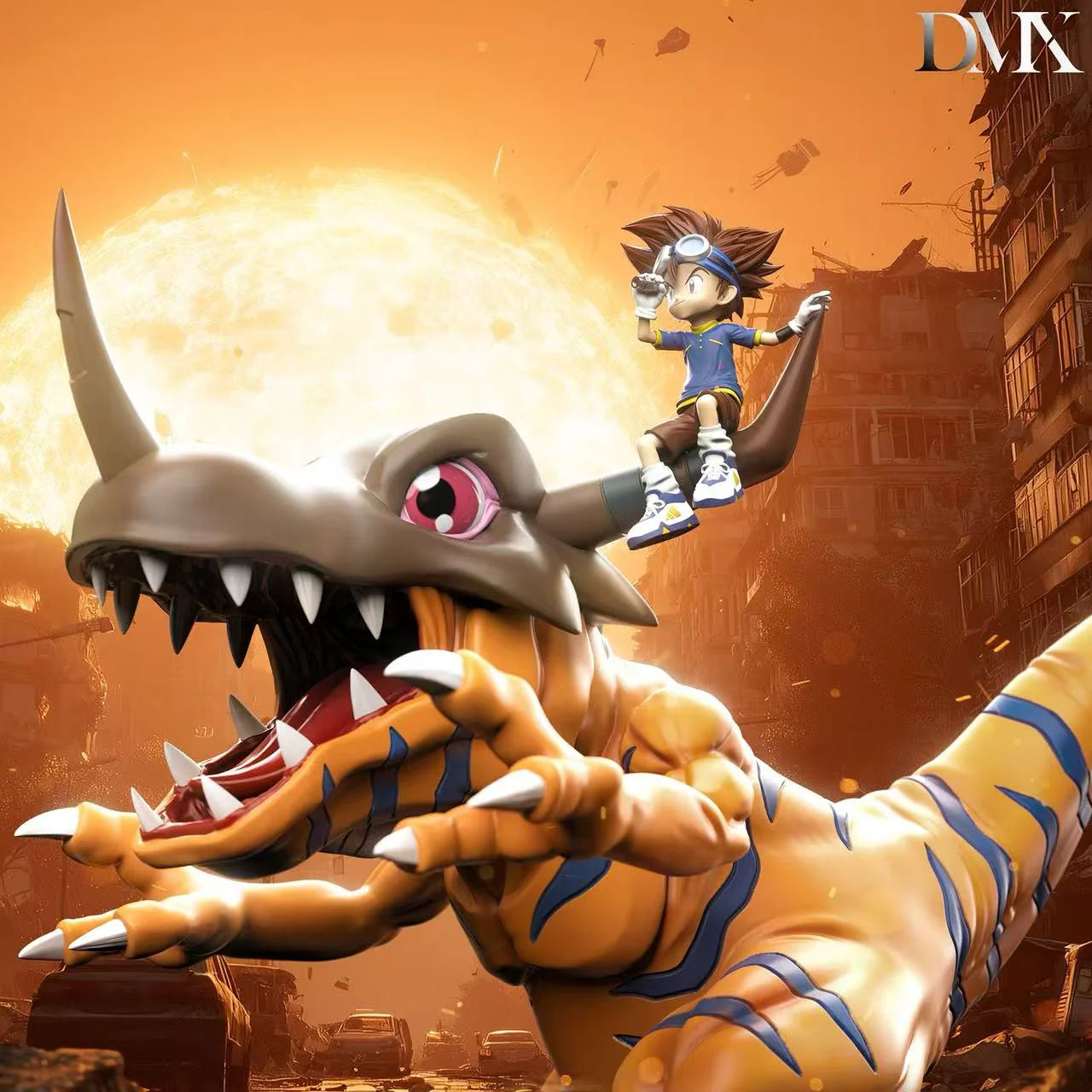 DMX - Greymon and Yagami Taichi
