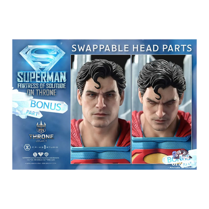 DC Prime 1 Studio Superman Fortress of Solitude on Throne Licensed Resin Statue