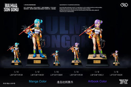 Infinite - Bulma and Kid Goku