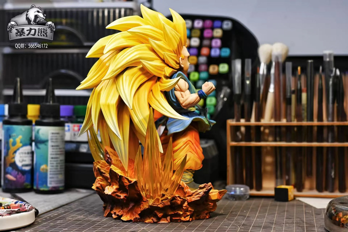 Violent Bear - SSJ3 Kid Goku